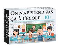KANGUR On n'Apprend Pas ça à l'Ecole - Jeu De Cartes Éducatif Enfant 10+ - Quiz Drôle Famille Et Amis - 216 Questions Surprenantes - Apprendre En S’Amusant