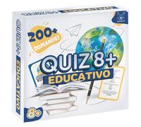KANGUR Quiz Educativo 8+ - Gioco di Carte con 200+ Domande per Bambini e Famiglie | Età 8 Anni in su | Allenamento Mentale Divertente | per Scuola, Casa, Gruppi e Serate in Famiglia