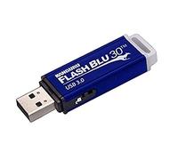Kanguru FlashBlu30 USB 3.0 Flash Drive - 64 GB - Azul