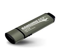 Kanguru KF3WP - Memoria USB de 64 GB, Plateado