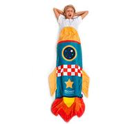 Kanguru Rocket Kids - Manta de forro polar suave, 135 cm, cálida y acogedora manta de invierno para niños y niñas