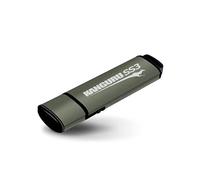 Kanguru SS3 unidad flash USB 128 GB USB tipo A 3.0 (3.1 Gen 1) Aluminio - Memoria USB (128 GB, USB tipo A, 3.0 (3.1 Gen 1), 105 MB/s, Tapa, Aluminio)