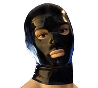 Kangxinsheng Maschere con Cappuccio in Lattice,Maschera in Lattice a Pieno Facciale per Uomo e Donna,Costumi da Festa per Cosplay e Club S