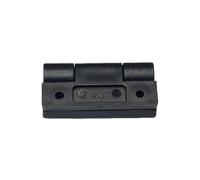 KANGYEBAIHUODIAN 10 bisagras for muebles con amortiguación de par ajustable, tope de posicionamiento libre, bisagras de rotación plana, aptas for muebles y gabinetes.(Black 100pcs)