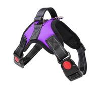 KANGYEBAIHUODIAN Ajuste for silla de montar, arnés for perros, arnés reflectante ajustable for mascotas, sin tirones, entrenamiento for caminar, producto con correa for el pecho for perros pequeños, m