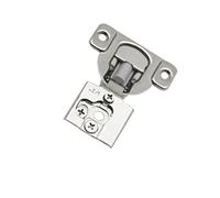 KANGYEBAIHUODIAN Bisagras de cierre amortiguado, 6 puntos de apoyo, compactas e invisibles, adecuadas para gabinetes de cocina, brazos cortos, silenciosos, con amortiguador de puerta de gabinete.