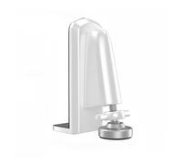 KANGYEBAIHUODIAN Dispositivo de bloqueo de puerta antipalanca, tapón superior de aleación instalado manualmente for niñas, herramientas seguras for hoteles, casas que viven solas(WHITE)