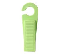 KANGYEBAIHUODIAN Tope de puerta de silicona, bloque absorbente de golpes reutilizable, Topes de puerta con cuña, almohadillas for manija, anticolisión for el hogar y la Oficina(Green,6PCS)