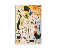 KANGZENG Joan Miro Pintor Works (Cifrados y Constelaciones, Enamorado de una Mujer), pósteres artísticos para pared, impresiones fotográficas, pinturas para decoración del hogar, 50 x 75 cm