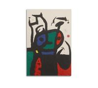 KANGZENG Joan Miro Pintor Works (Matador) Póster de arte para pared, pintura de pared, obras de arte modernas para el hogar, 50 x 75 cm
