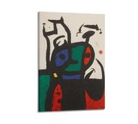 KANGZENG Joan Miro Pintor Works (Matador) Póster de arte para pared, pintura de pared, obras de arte modernas para el hogar, 40 x 60 cm
