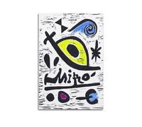 KANGZENG Joan Miro Pintor Works (obra de arte 10) pósteres artísticos decorativos en lienzo para pared, sala de estar, dormitorio, 20 x 30 cm