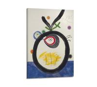 KANGZENG Joan Miro Pintor Works (pájaro) pósteres artísticos para pared, pintura de pared, obras de arte modernas para el hogar, 40 x 60 cm