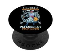 Kanhoji Angre - El Defensor del mar de la India PopSockets PopGrip Adhesivo
