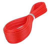 Kanirope® Dyneema Rope PRO 6mm por el medidor (en una sola pieza) rojo 12 hilos trenzado SK78 con revestimiento térmico
