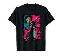 Kanji de Street Warrior Girl Camiseta
