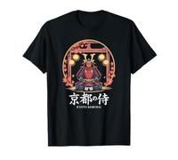 Kanji japonés de Kioto Samurai Vintage Torii de otoño Camiseta