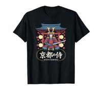 Kanji japonés de Kioto Samurai Vintage Torii de otoño Camiseta