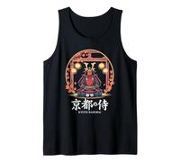 Kanji japonés de Kioto Samurai Vintage Torii de otoño Camiseta sin Mangas