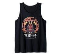 Kanji japonés de Kioto Samurai Vintage Torii de otoño Camiseta sin Mangas