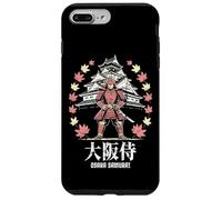 Kanji japonés Vintage de samuráis del Castillo de Osaka, Recuerdo de Japón Carcasa para iPhone 7 Plus/8 Plus
