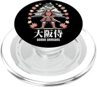 Kanji japonés Vintage de samuráis del Castillo de Osaka, Recuerdo de Japón PopSockets PopGrip para MagSafe