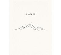 Kanji Practice Notebook: Mountain Edition: 100+ Pages of Centered Genkouyoushi Paper for Japanese Writing & Calligraphy. Minimalist Study Series (The Architect’s Zen Collection)