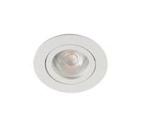Kanlux - Foco empotrable GX5,3/GU10-10W MAX - Aluminio - Ø82 mm - IP20