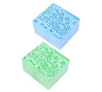 KANLVU Esponja De Baño Exfoliante Mágica 3D Súper Suave Para Adultos, Niños Y Mujeres Embarazadas Exfoliante Corporal Mágico Para Una Experiencia De Ducha Cómoda(C)