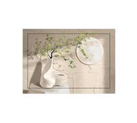 KANLVU Estilo Nórdico Tapa Contador Luz Decorativa Pegatinas De Pared, Tapa Cuadro Electrico Decorativo Mate Cuadro para Tapar Cuadro Electrico para El Techo De Casa(45 * 30CM,G)