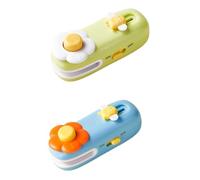 KANLVU Máquina De Sellado Recargable Mini Sellador De Bolsas Portátil 2 En 1 Selladora Bolsas De Plastico Bolsas Selladoras Alimentarias Para El Hogar Y Los Viajes(2 pcs C)