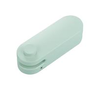 KANLVU Recargable Máquina De Sellado Portátil, 2 En 1 Mini Sellador De Bolsas, Selladora Bolsas De Plastico Para Bolsas De Patatas Fritas Almacenamiento De Alimentos(Verde)