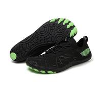 KANLVU Tai Chi Zapatos Cómodos Zapatos Descalzos para Mujer Zapatillas Kung Fu Artes Marciales Zapatos De Conexión A Tierra con Suela Flexible, Parte Superior Transpirable(Negro,42 EU)