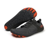 KANLVU Tai Chi Zapatos Cómodos Zapatos Descalzos para Mujer Zapatillas Kung Fu Artes Marciales Zapatos De Conexión A Tierra con Suela Flexible, Parte Superior Transpirable(Gray,39 EU)