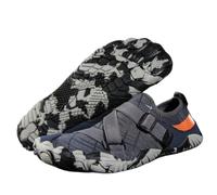 KANLVU Tai Chi Zapatos para Mujer Cinco Dedos Zapatillas Kung Fu para Hombre Suela Blanda, Zapatillas De Gimnasia para Yoga, Entrenamiento En El Gimnasio(Gray,47 EU)
