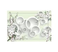 KANLVU Tapa Cuadro Electrico Decorativo Sin Perforación Oculto Autoadhesivo Tapa Contador Luz Decorativa Flores Pegatina Tapa Caja Fusibles Cuadro para Tapar Cuadro Electrico(L,1)