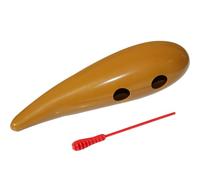 KANLVU Tradicional Guiro Instrumento Musical Con Forma De Pez Auténtico Percusión Latina Con Revestimiento Protector De Cera Bloque De Tono GüIro Con Rascador
