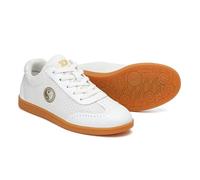 KANLVU Zapatillas De Tai Chi para Mujer Adultos Transpirables De Kung Fu Hombre, Cuero Suave Ligeras De Tela para Artes Marciales, Running(Blanco,42 EU)