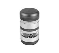 Kannastor GR8TR V2 Grinder | Aluminio de calidad alimentaria de alta con cámara de pantalla Una pantalla acero inoxidable 60 fácil cambio - Plata