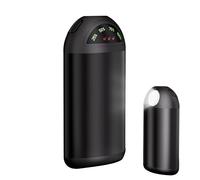 Kanoauo Calentador De Manos Recargable | Calentador De Manos Portátil con Luz para Exteriores Y Calentamiento Rápido,Bolsillo Térmico para Senderismo Camping Deportes Exteriores Invierno