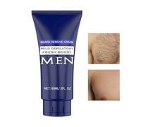 Kanoauo Crema Depilatoria | 60ml Depilatorio Indolora y Calmante en Gel | Segura para Todo Tipo de Piel Cuidado Personal Facial Espalda Piernas Brazos