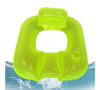 Kanoauo Flootador Hinchable para Piscina | Flotador Tipo Hamaca Inflable - Flotador Relajante con Respaldo para Días Calurosos En Playa Lago Río Chiringuito