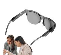 Kanoauo Gafas Traductoras | Gafas Inteligentes Para Reuniones De Negocios,Más de 100 Idiomas Tecnología Blue Block Gafas con IA