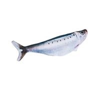 Kanoauo Juguete para Gatos - Pescado Saltarín 150mAh para Gatos - Juguete Interactivo Eléctrico De Caza con Funda Lavable Y Realista - para Ejercicio Y Entretenimiento Interior Y Exterior