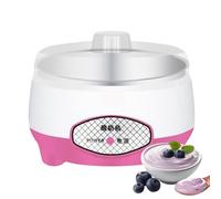 Kanoauo Máquina para Hacer Yogur,Termostato Preciso | Eléctrica Multifuncional 1.2L Bajo Nivel de Ruido para Leche en Cocina Hogar