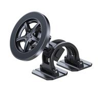 Kanoauo Soporte Magnético para Teléfono Móvil en el Automóvil - Soporte Plegable 360 Grados - Base Magnética de Coche para Teléfono - para Mujeres y Hombres, para Gimnasio, Espejo, Salpicadero y