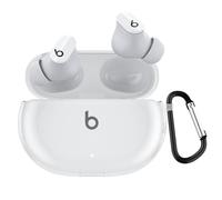 KANOYO Funda compatible con Beats Studio Buds +/Buds, funda de protección de cuerpo completo, soporta carga inalámbrica, resistente a los golpes, con funda Beats Studio Buds +/Buds, con mosquetón