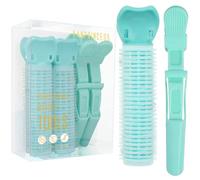 KANPRINCESS Juego de pinzas para el cabello voluminizadoras de cocodrilo, pinzas de rodillo para rizos sin esfuerzo que duran, clips de raíz para un volumen de cabello esponjoso e instantáneo, pinzas