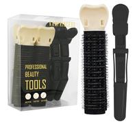 KANPRINCESS Juego de pinzas para el cabello voluminizadoras de cocodrilo, pinzas de rodillo para rizos sin esfuerzo que duran, clips de raíz para volumen de cabello esponjoso e instantáneo, pinzas de