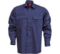 Kansas Camisa de algodón manga larga 7386 BKS Azul marino XL